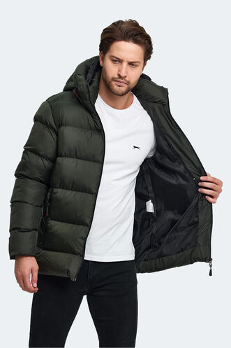 Slazenger HANK Men's Jacket & Coat Khaki - Thumbnail