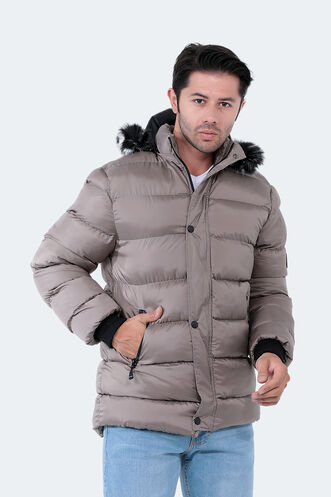 Slazenger HARSHAL Men's Jacket & Coat Gray - Thumbnail