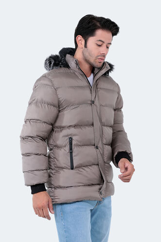 Slazenger HARSHAL Men's Jacket & Coat Gray - Thumbnail