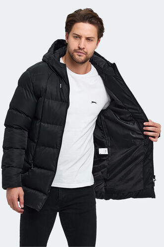 Slazenger HEATH Men's Coat & Jacket Black - Thumbnail