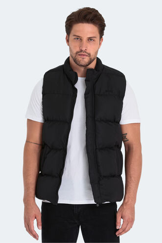 Slazenger HEIDA Men's Vest Black - Thumbnail