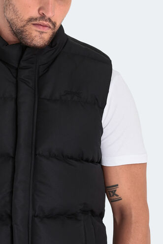 Slazenger HEIDA Men's Vest Black - Thumbnail