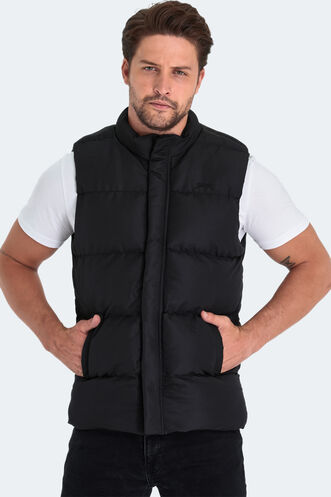 Slazenger HEIDA Men's Vest Black - Thumbnail