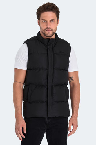 Slazenger HEIDA Men's Vest Black - Thumbnail