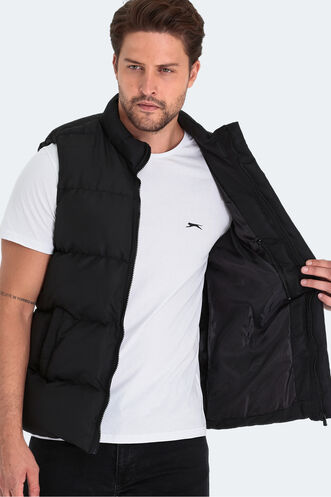 Slazenger HEIDA Men's Vest Black - Thumbnail