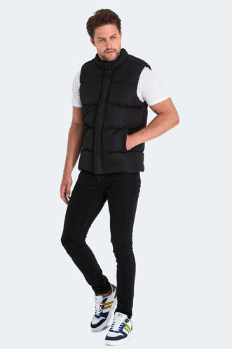 Slazenger HEIDA Men's Vest Black - Thumbnail