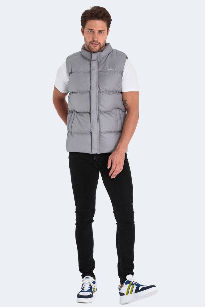 Slazenger HEIDA Men's Vest Dark Grey