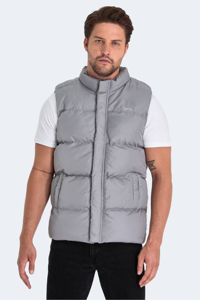 Slazenger HEIDA Men's Vest Dark Grey