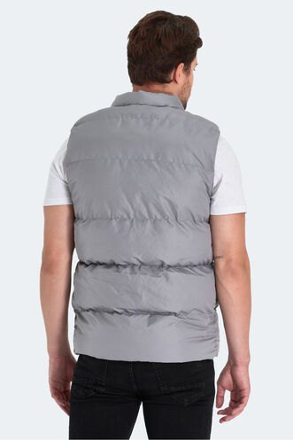 Slazenger HEIDA Men's Vest Dark Grey - Thumbnail