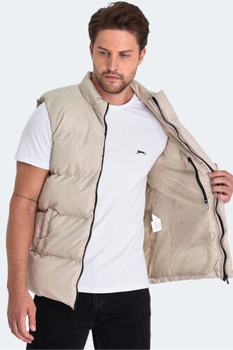 Slazenger HEIDA Men's Vest Stone Grey - Thumbnail