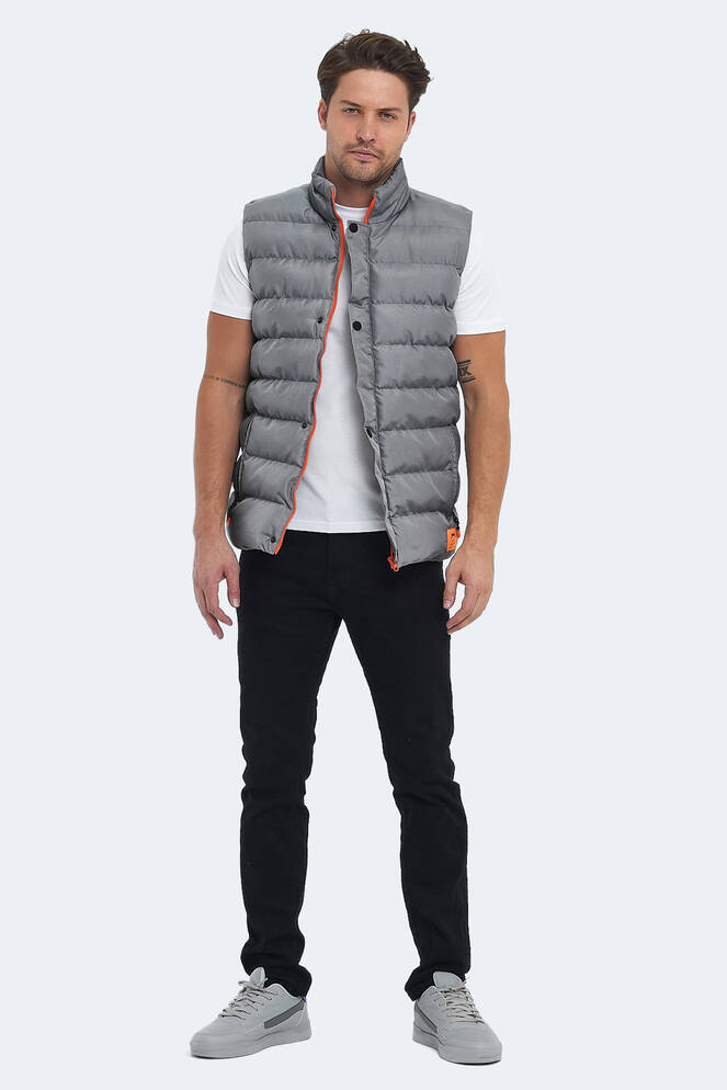 Slazenger HELEN Men's Vest Stone Gray