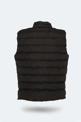 Slazenger HELEN Plus Size Men's Vest Black - Thumbnail