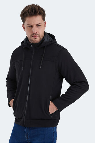 Slazenger HENDRIKKO Men's Coat & Jacket Black - Thumbnail