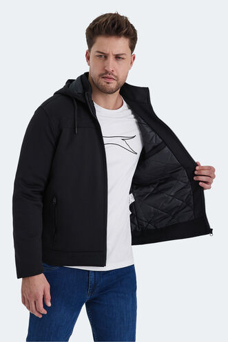 Slazenger HENDRIKKO Men's Coat & Jacket Black - Thumbnail