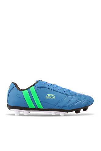 Slazenger HENRIK KR Football Boy Child Cleats Shoes Saks Blue - Green - Thumbnail