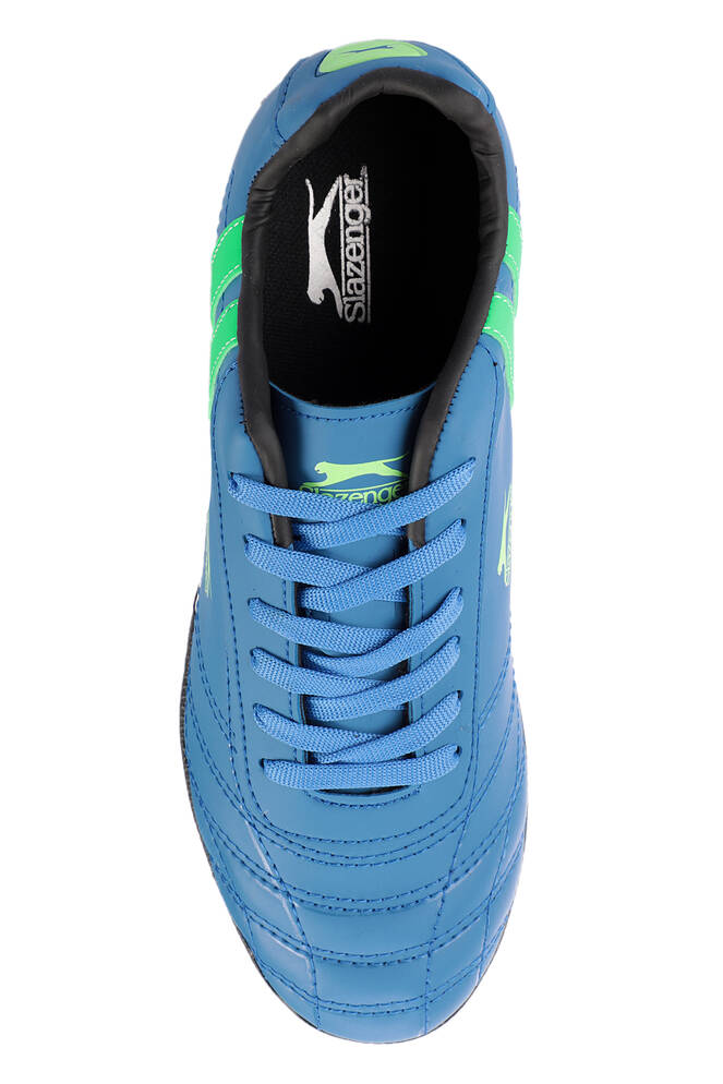 Slazenger HENRIK HS Football Men's Indoor Soccer Shoes Saks Blue - Green