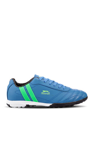 Slazenger HENRIK HS Football Men's Indoor Soccer Shoes Saks Blue - Green - Thumbnail