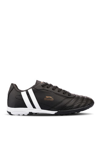 Slazenger HENRIK HS Football Boys Indoor Soccer Shoes Black - White - Thumbnail