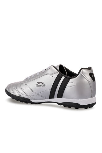 Slazenger HENRIK HS Football Boys Indoor Soccer Shoes Gray - Black - Thumbnail