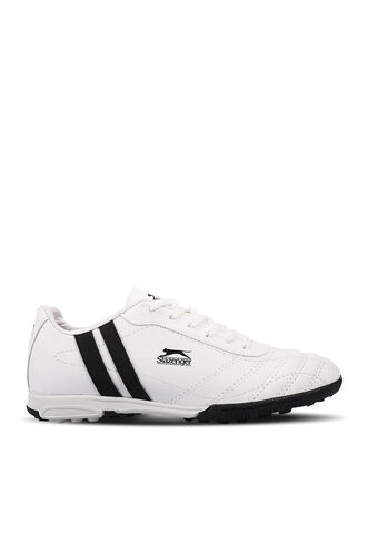 Slazenger HENRIK HS Football Boys Indoor Soccer Shoes White - Black - Thumbnail