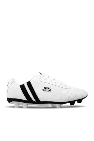 Slazenger HENRIK KR Football Boy Child Cleats Shoes White - Black - Thumbnail