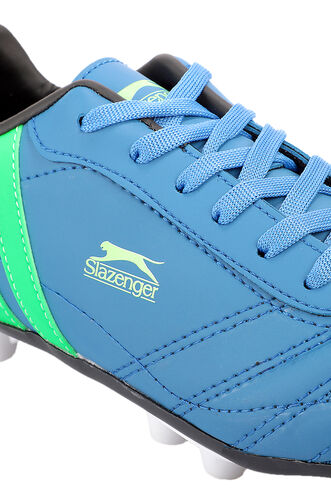 Slazenger HENRIK KR Football Men's Cleats Shoes Sax Blue - Green - Thumbnail