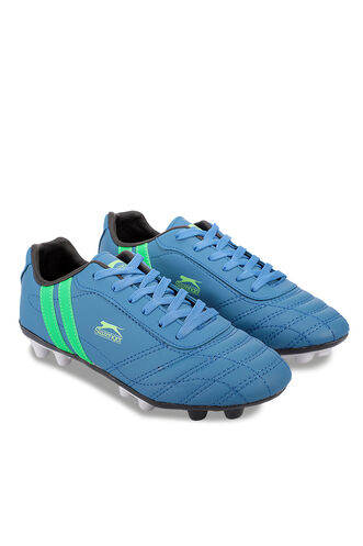 Slazenger HENRIK KR Football Men's Cleats Shoes Sax Blue - Green - Thumbnail