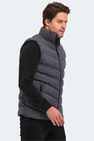 Slazenger HERBERT Men's Vest Dark Grey - Thumbnail