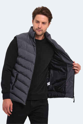 Slazenger HERBERT Men's Vest Dark Grey - Thumbnail