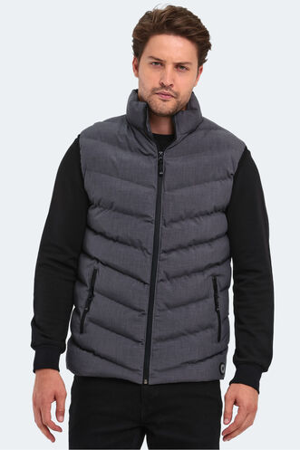 Slazenger HERBERT Men's Vest Dark Grey - Thumbnail