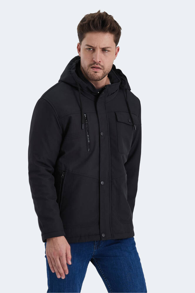 Slazenger HERBIES Men's Coat & Jacket Black