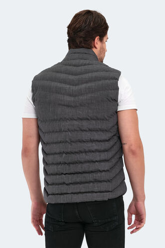 Slazenger HERSHEL Men's Vest Dark Gray - Thumbnail