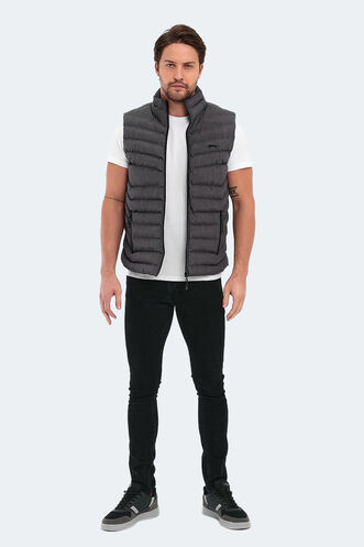 Slazenger HERSHEL Men's Vest Dark Gray - Thumbnail