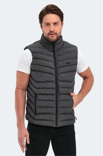 Slazenger HERSHEL Men's Vest Dark Gray - Thumbnail