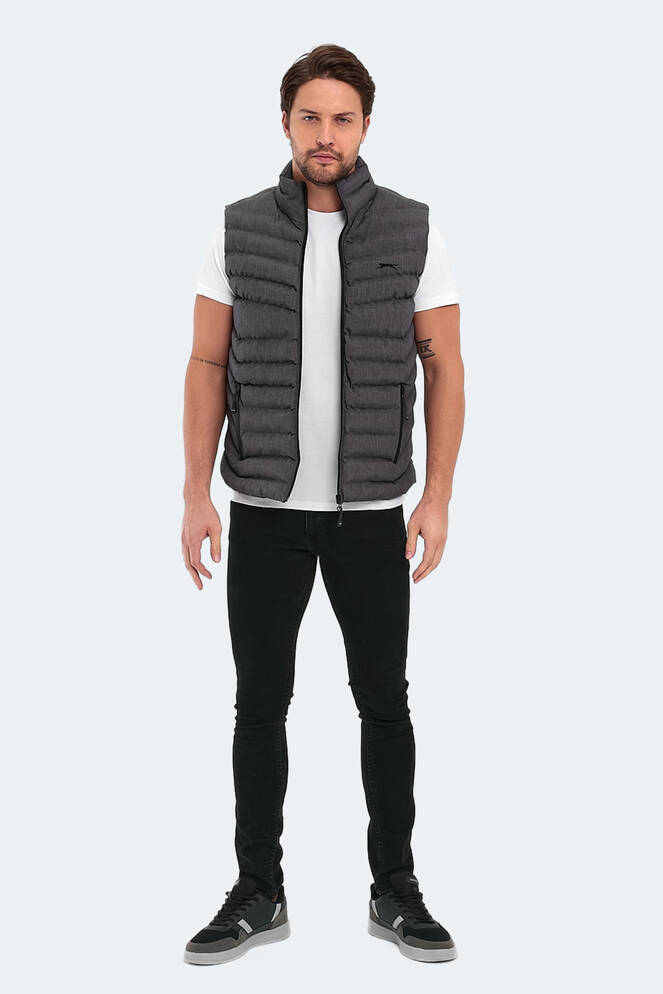 Slazenger HERSHEL Men's Vest Dark Gray