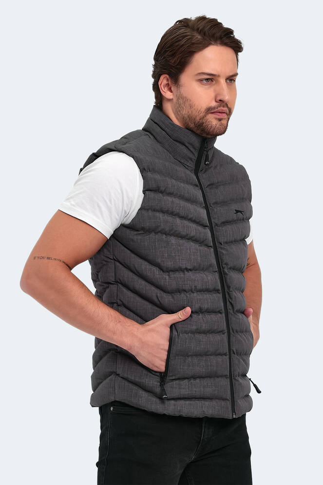 Slazenger HERSHEL Men's Vest Dark Gray