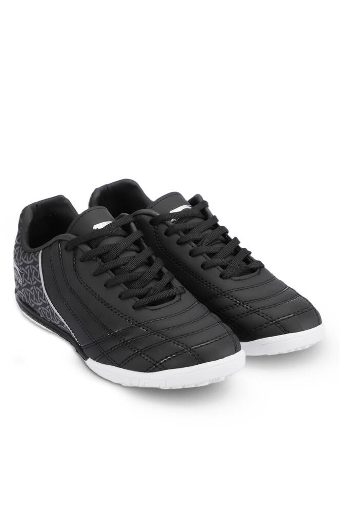 Slazenger HINO HS Football Boys Indoor Soccer Shoes Black - Gray