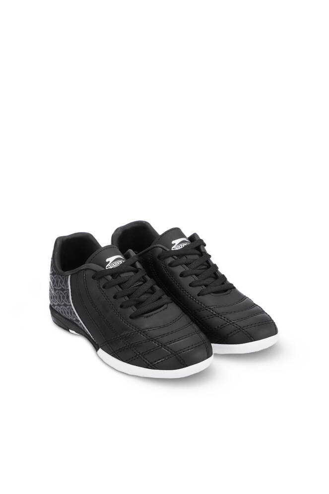 Slazenger HINO HS Football Boys Indoor Soccer Shoes Black - Gray