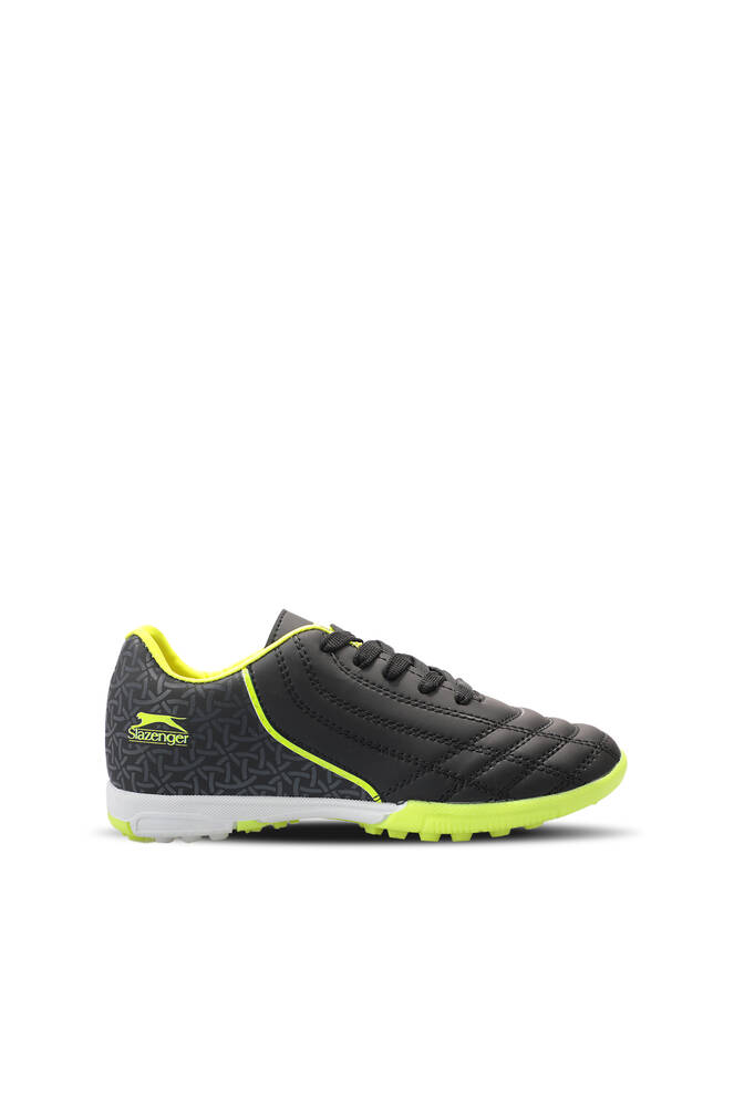 Slazenger HINO HS Football Boys Indoor Soccer Shoes Black - Yellow