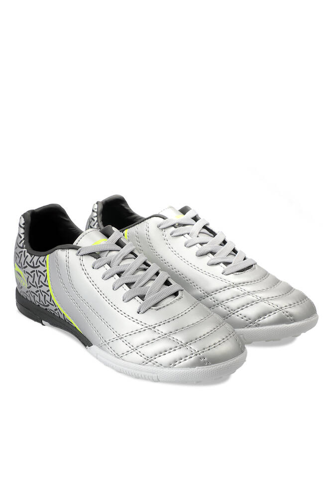 Slazenger HINO HS Football Boys Indoor Soccer Shoes Gray - Black