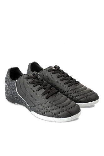 Slazenger HINO HS Football Men's Indoor Soccer Shoes Black - Gray - Thumbnail