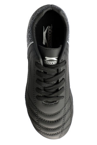 Slazenger HINO KR Football Boys' Cleats Shoes Black - Gray - Thumbnail