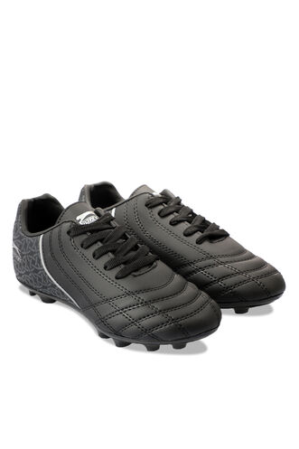 Slazenger HINO KR Football Boys' Cleats Shoes Black - Gray - Thumbnail