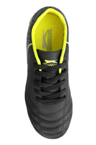 Slazenger HINO KR Football Boys' Cleats Shoes Black - Yellow - Thumbnail