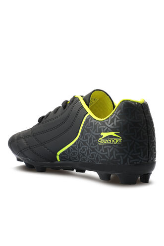 Slazenger HINO KR Football Boys' Cleats Shoes Black - Yellow - Thumbnail