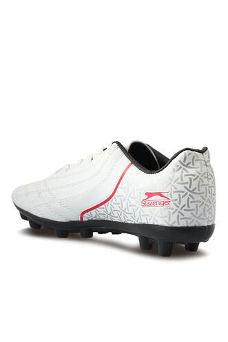 Slazenger HINO KR Football Boys' Cleats White - Black - Thumbnail