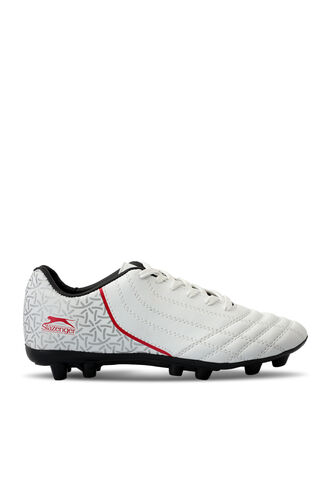 Slazenger HINO KR Football Boys' Cleats White - Black - Thumbnail