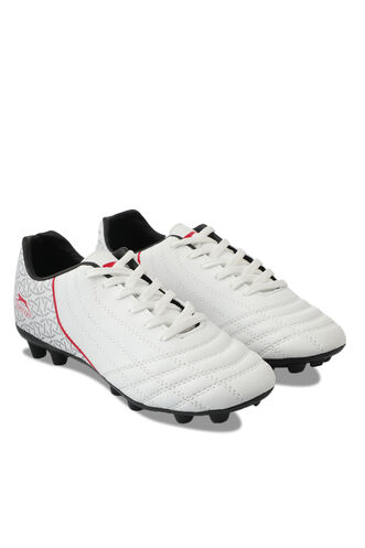 Slazenger HINO KR Football Boys' Cleats White - Black - Thumbnail