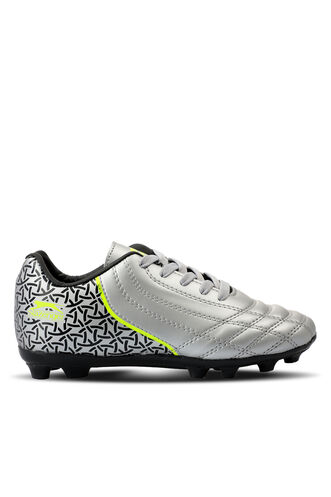 Slazenger HINO KR Football Men's Cleats Shoes Gray - Black - Thumbnail