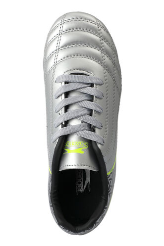 Slazenger HINO KR Football Men's Cleats Shoes Gray - Black - Thumbnail